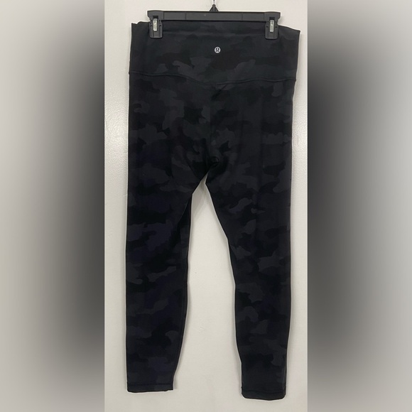 Lululemon Align Pant II Heritage 365 Camo Deep Coal Multi Size 12 - Picture 4 of 8